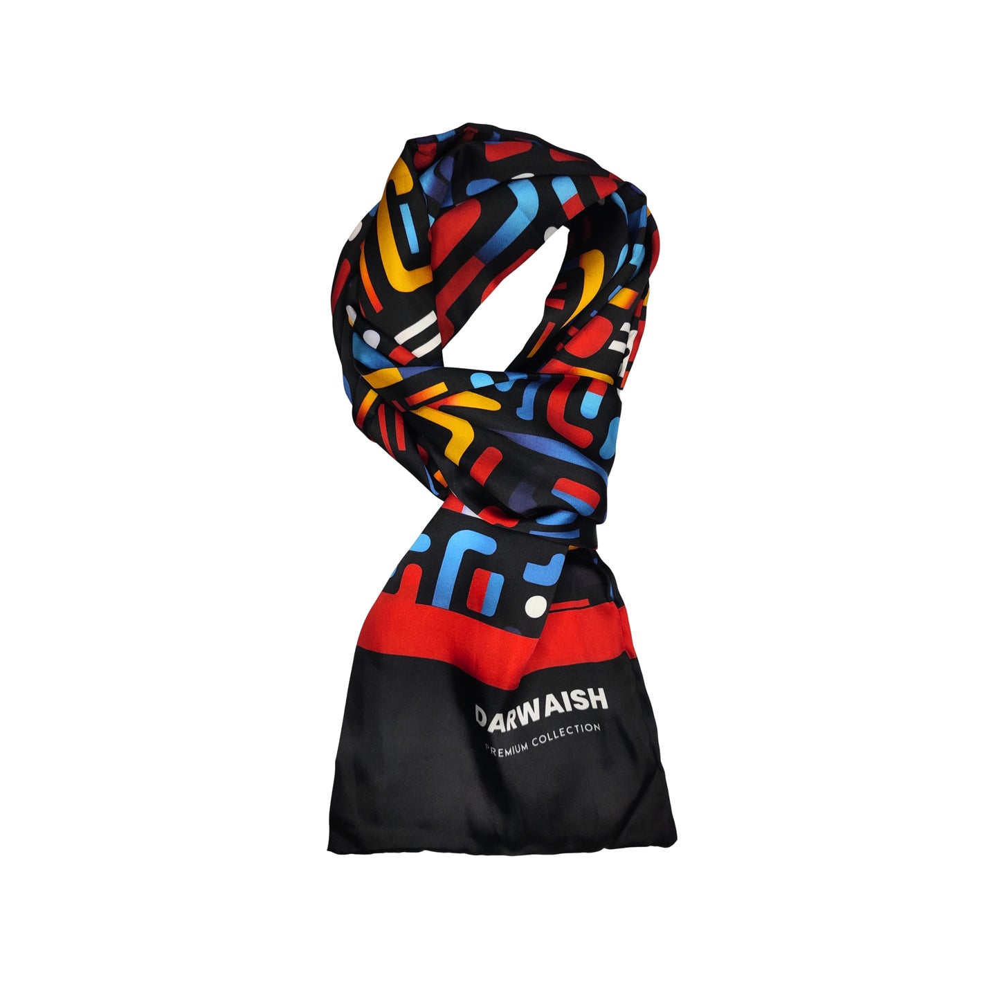 Urban Circuit Silk Scarve