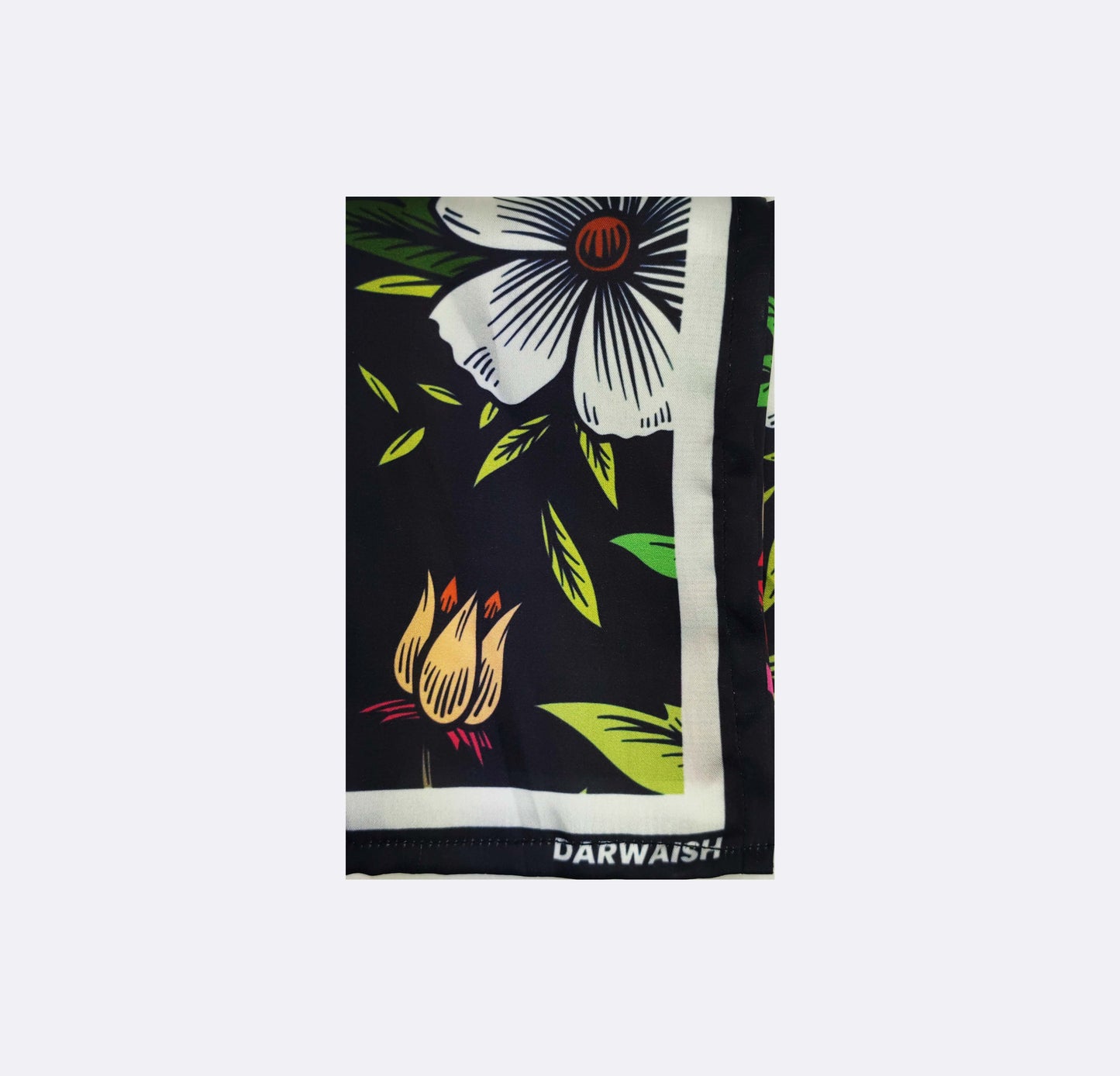 Multi Floral Silk Pocket Square