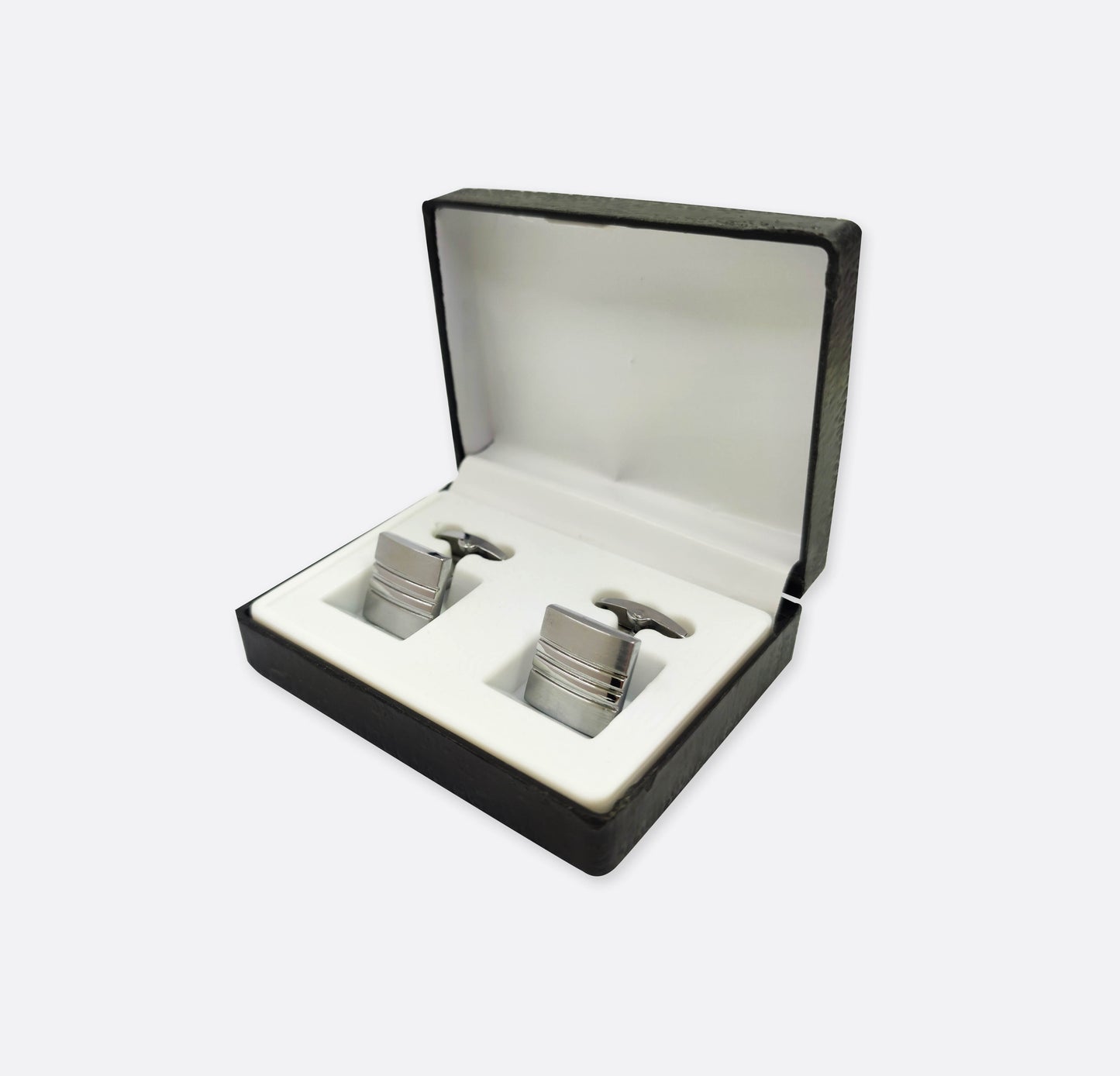 Silver lined Cufflinks