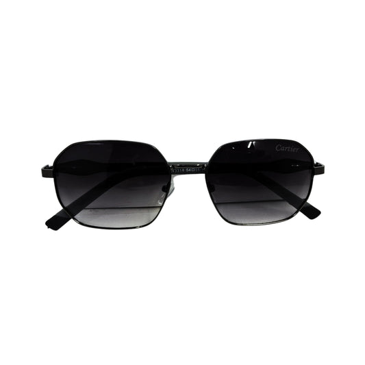 Durable Metal Frame Glasses - Black