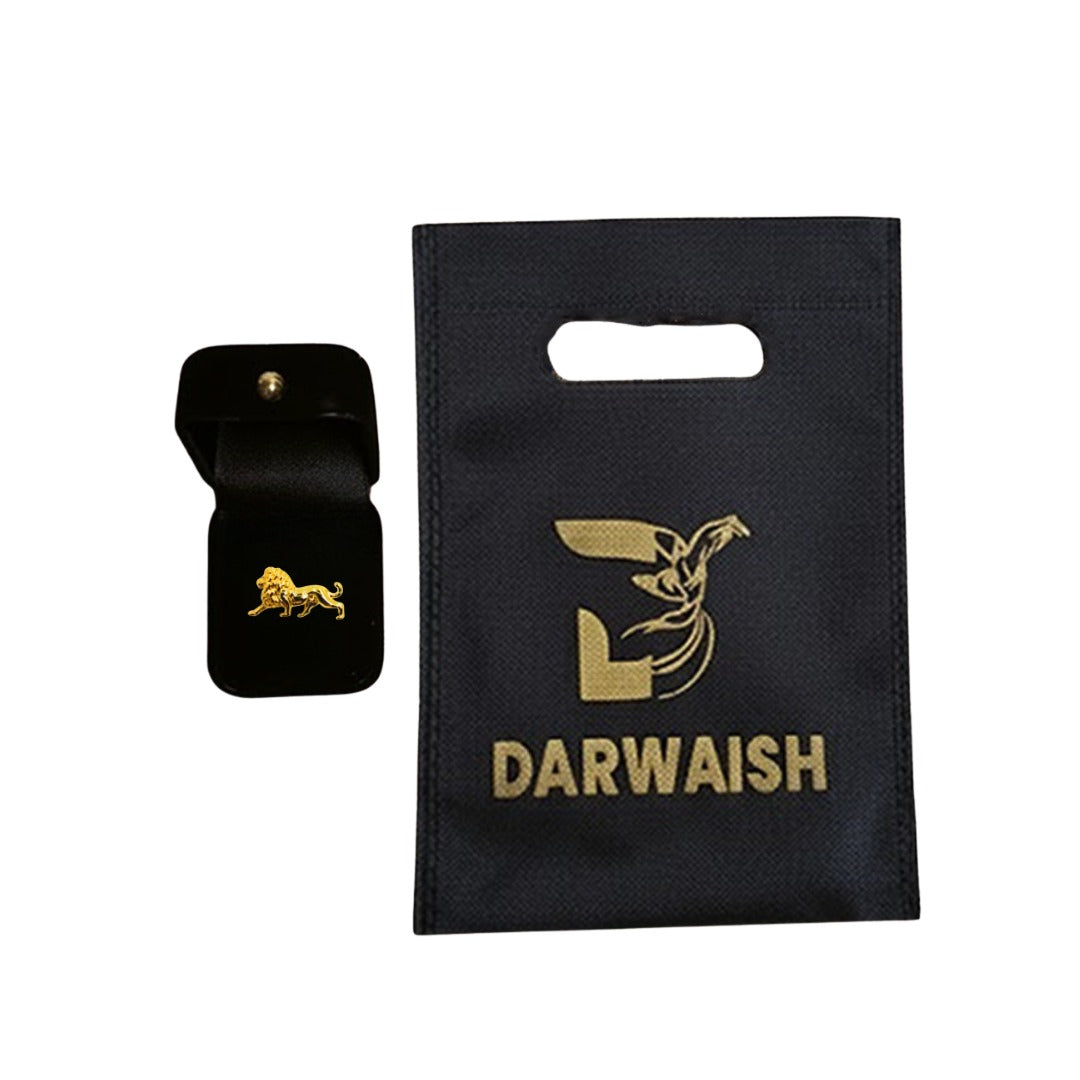 Golden Lion Lapel Pin