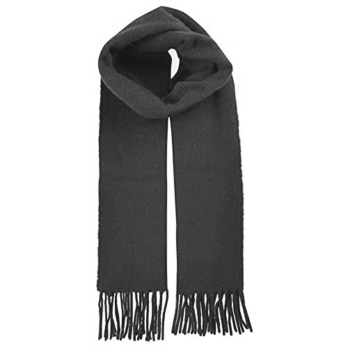 Plain Grey Wool Blended Muffler