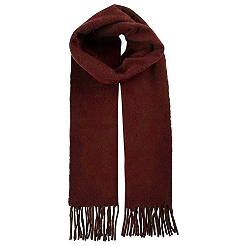 Plain Mehroon Wool Blended Muffler