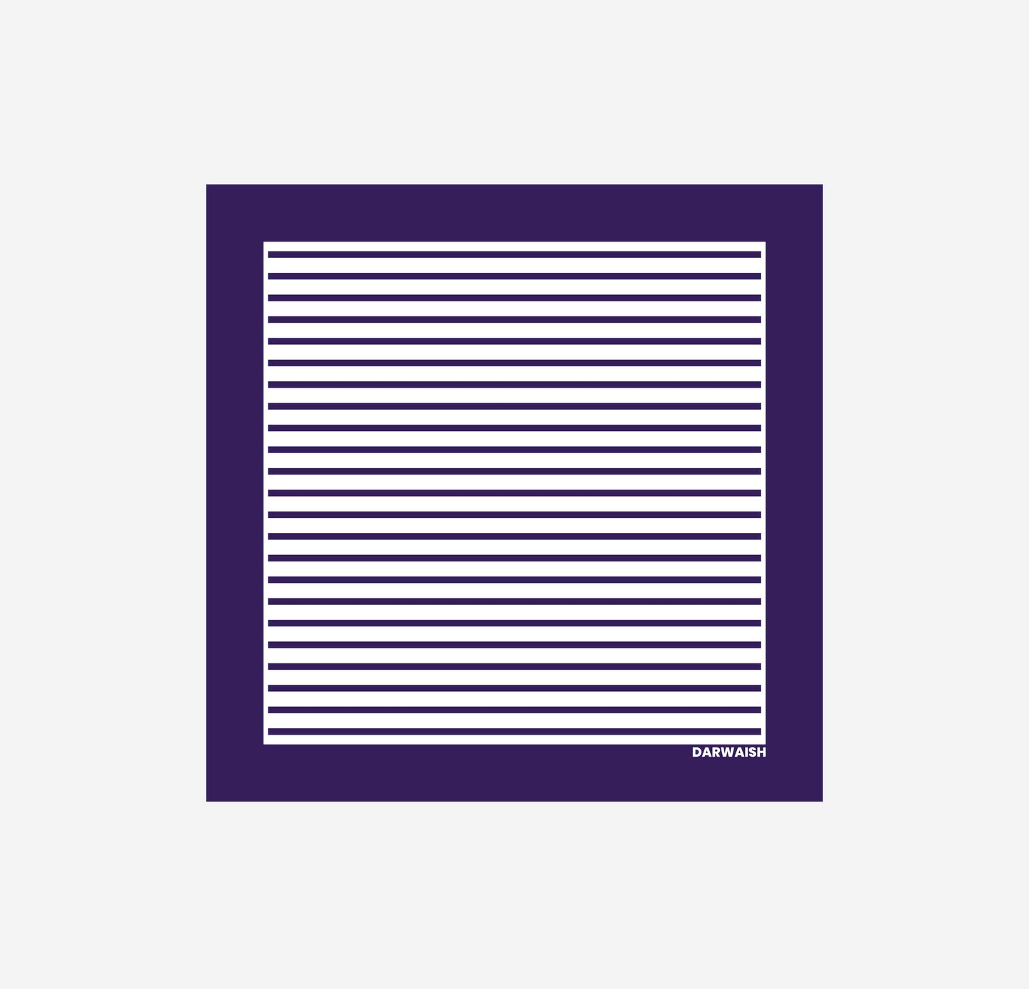 Purple Lined Pocket Square