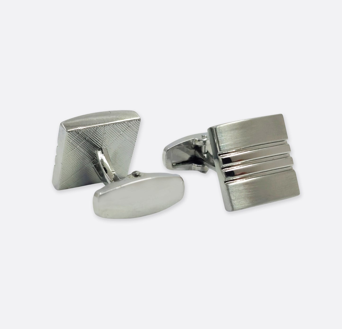 Silver lined Cufflinks