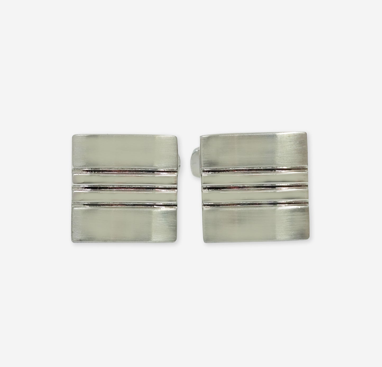 Silver lined Cufflinks