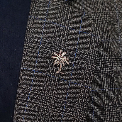 Black Tree Lapel Pin