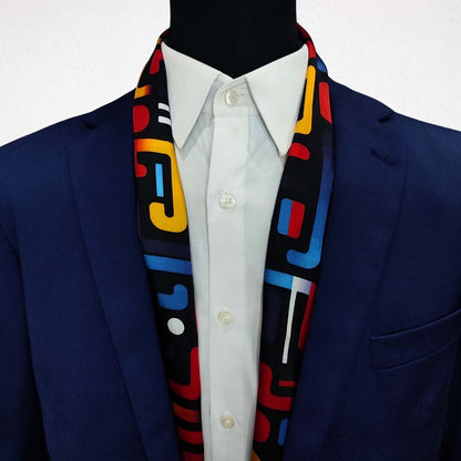 Urban Circuit Silk Scarve