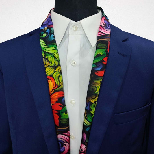 Aurora Flourish Silk Scarve