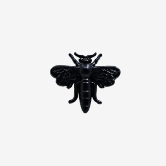 Black Bee Lapel Pin