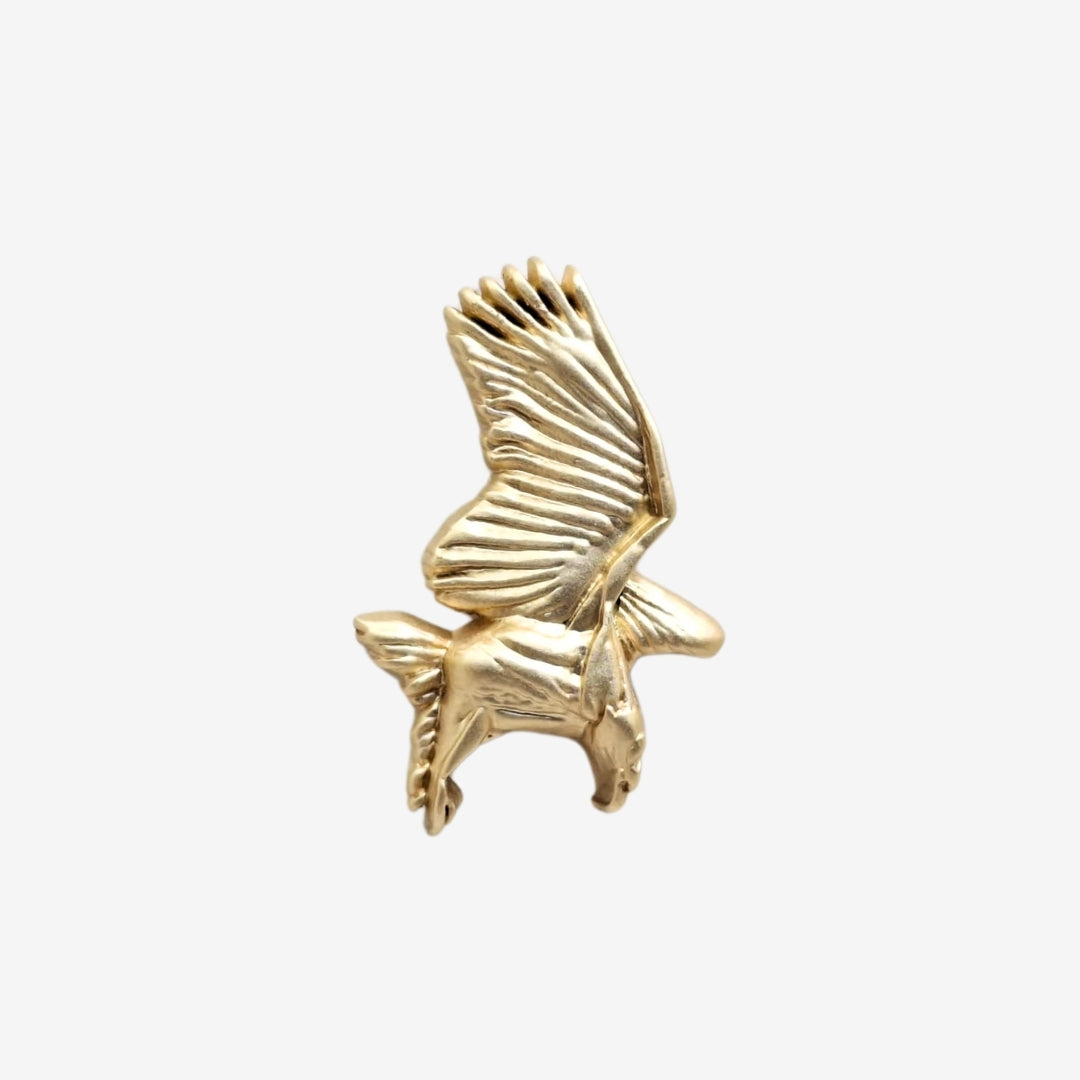 Antique Falcon Lapel Pin
