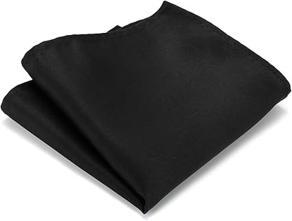 Black Necktie & Pocket Square Collection