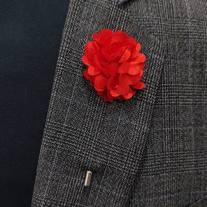 Red Rose Lapel pin