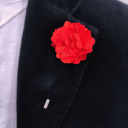Red Rose Lapel pin