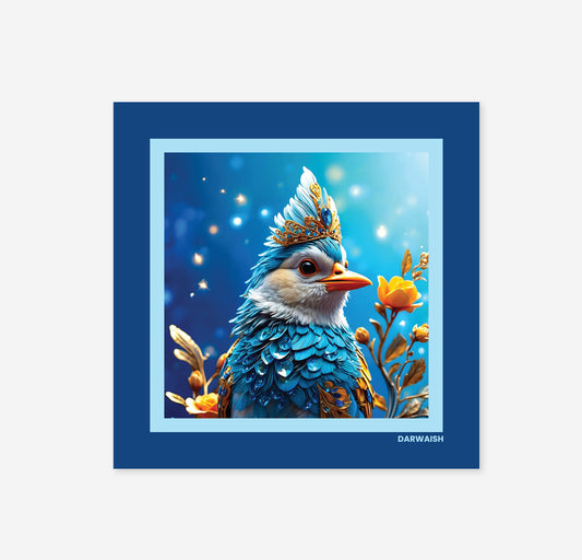 Majestic Bird Art- Silk Pocket Square for Men