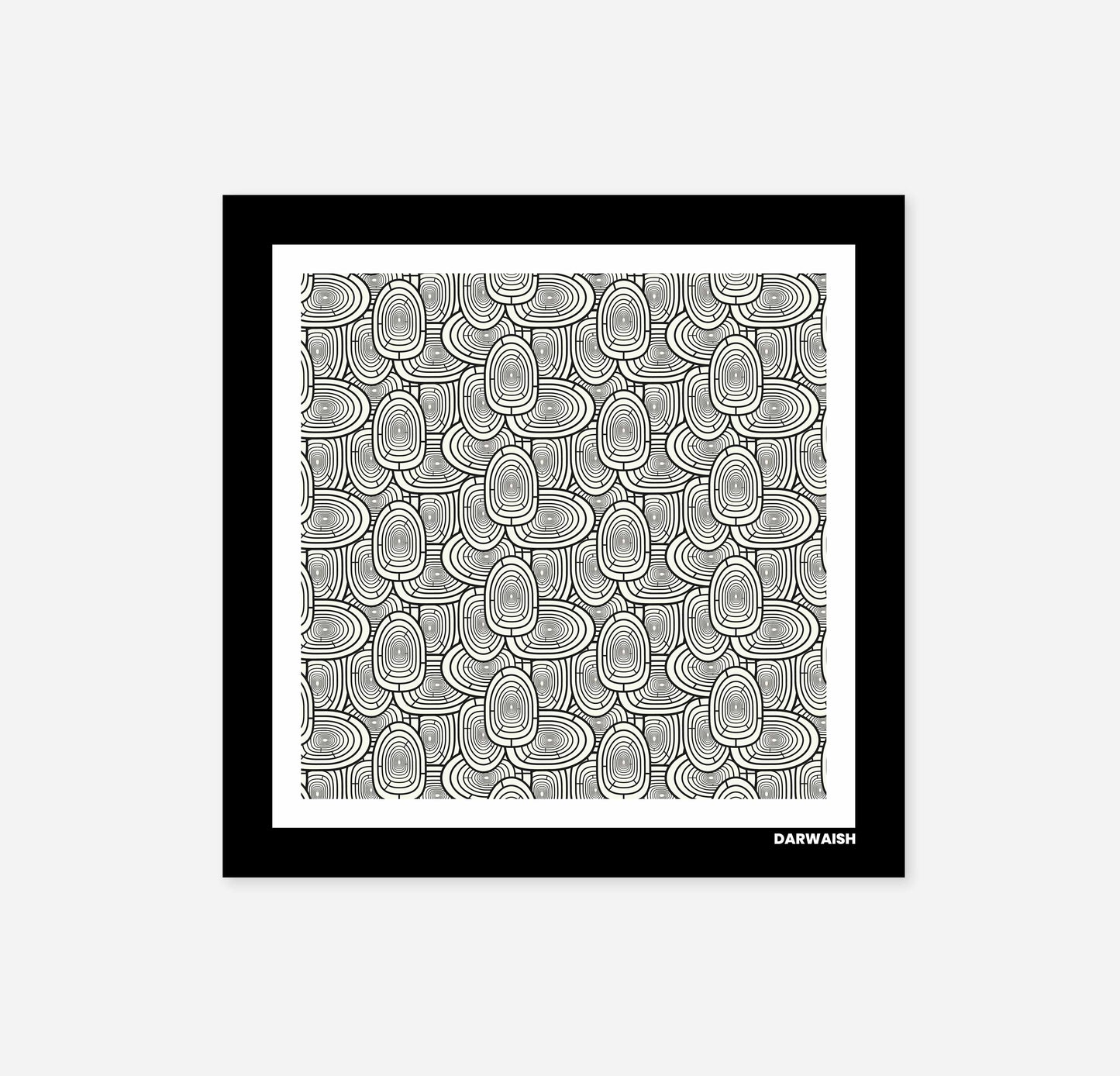 Silver Mirage- Silk Pocket Square for Men