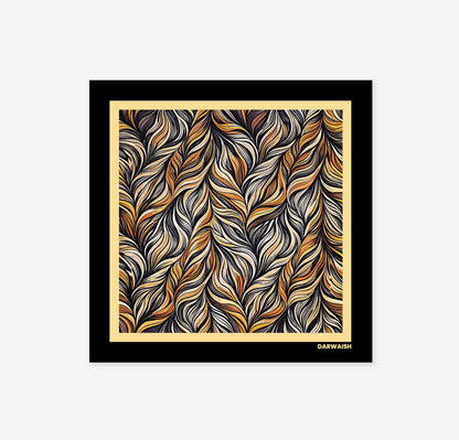 The Vesper Plumes- Silk Pocket Square for Men