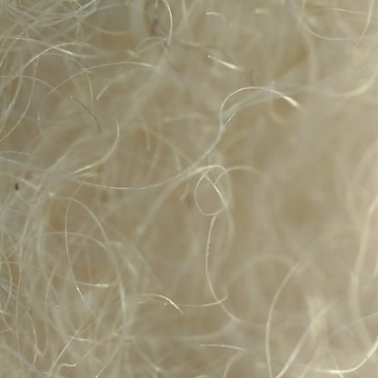 Plain White Wool Blended Muffler