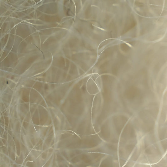 Plain White Wool Blended Muffler