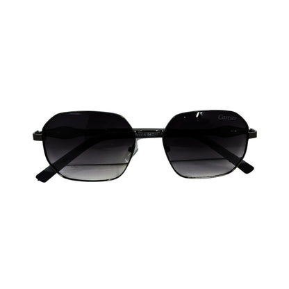 Durable Metal Frame Glasses - Black