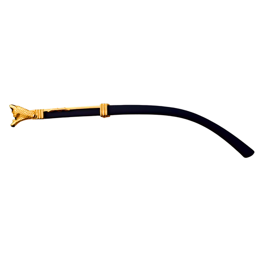 Durable Metal Frame Glasses - Elegant Black