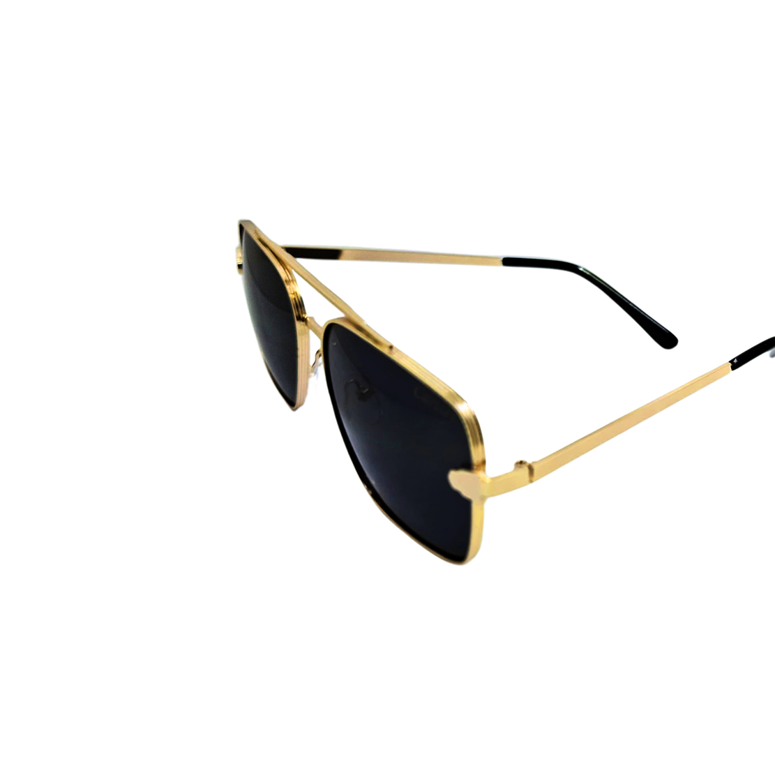 Durable Metal Frame Glasses - Black & Gold