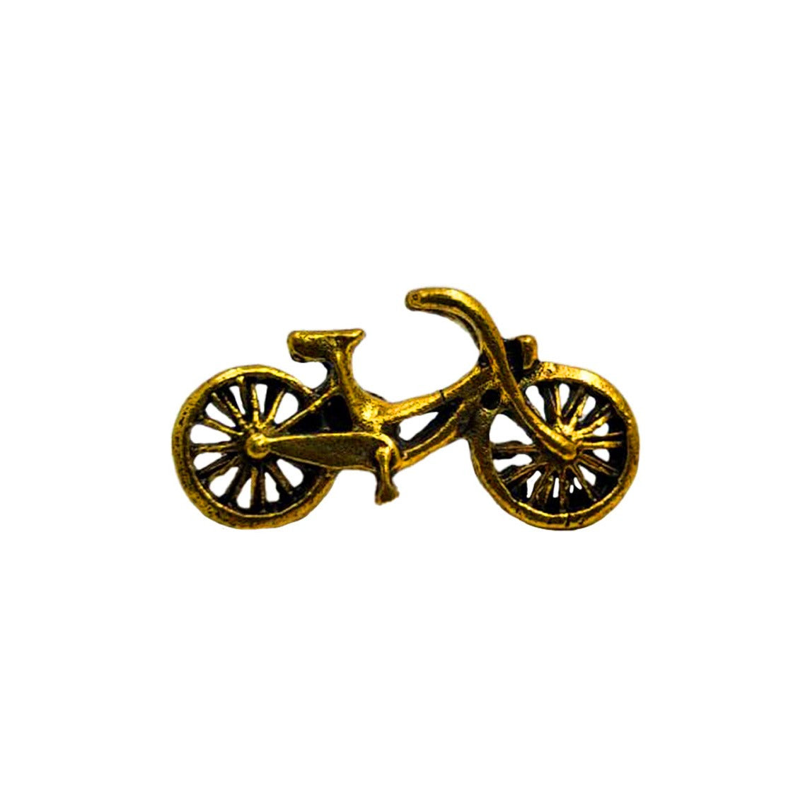 Golden Cycle Lapel Pin