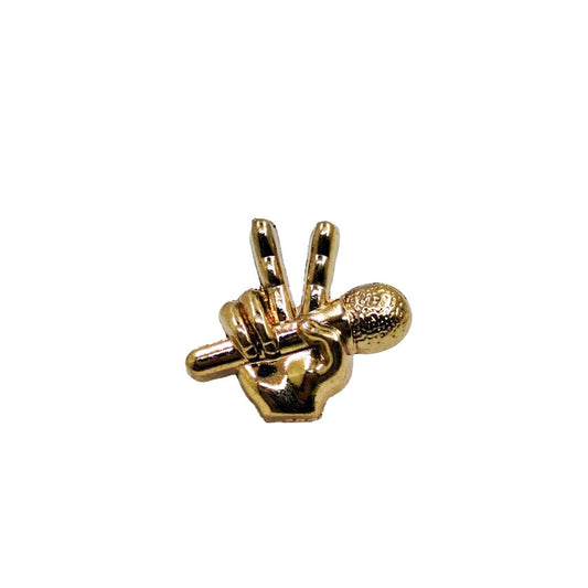 Golden Pop Lapel Pin