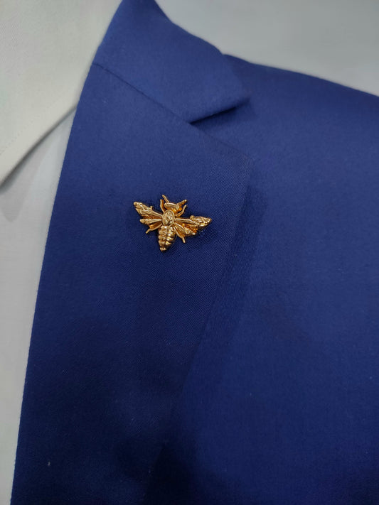 Golden Bee Lapel Pin