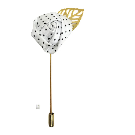 White polka doted Flower