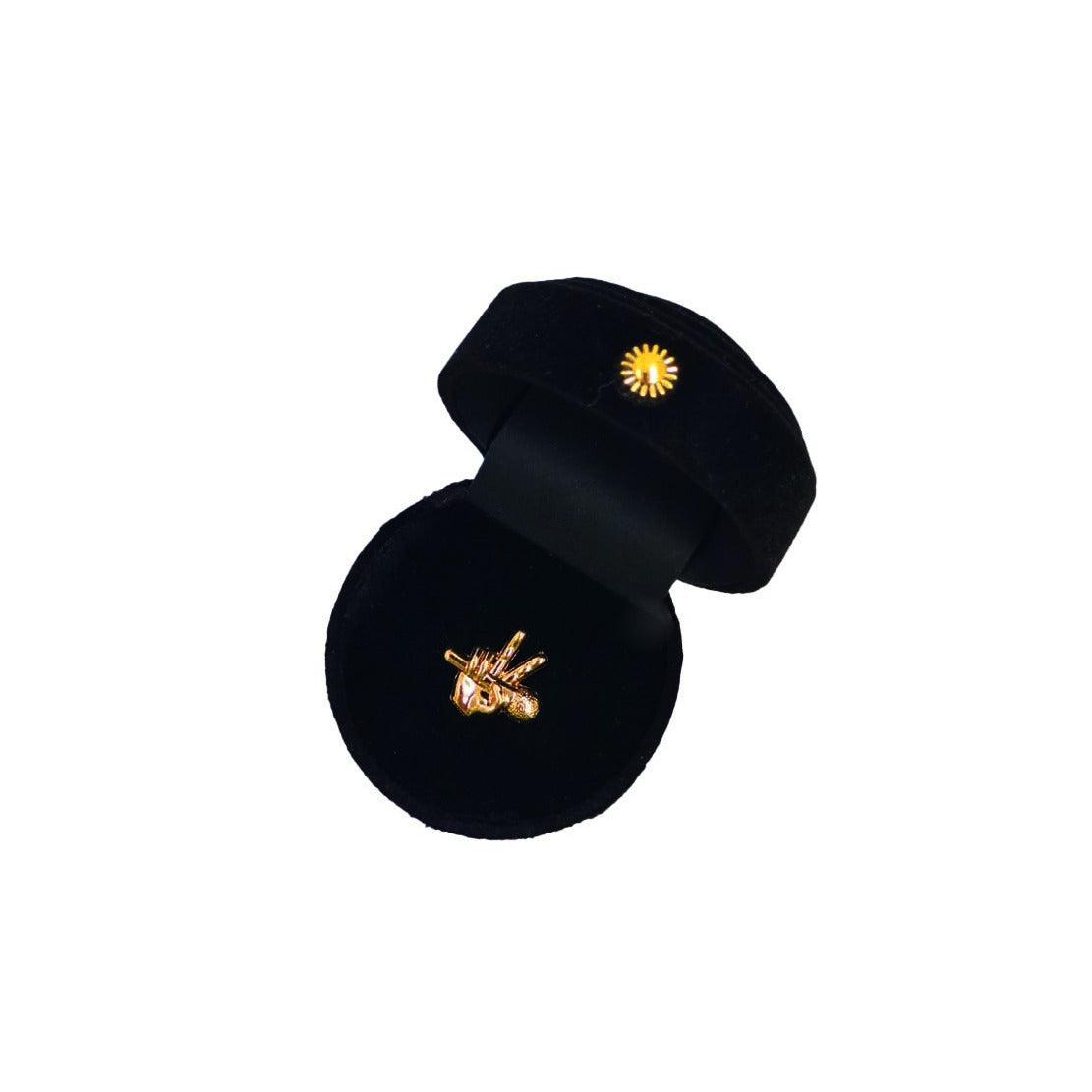 Golden Pop Lapel Pin