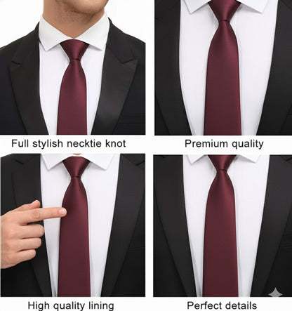 Maroon Necktie
