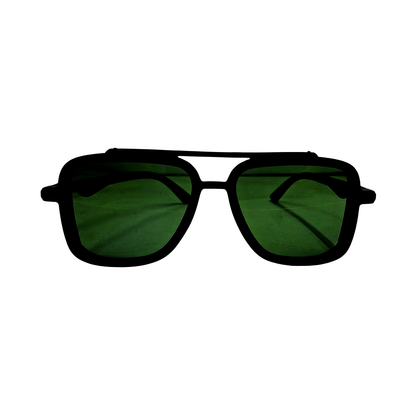 Durable Metal Frame Glasses - Rayban Green